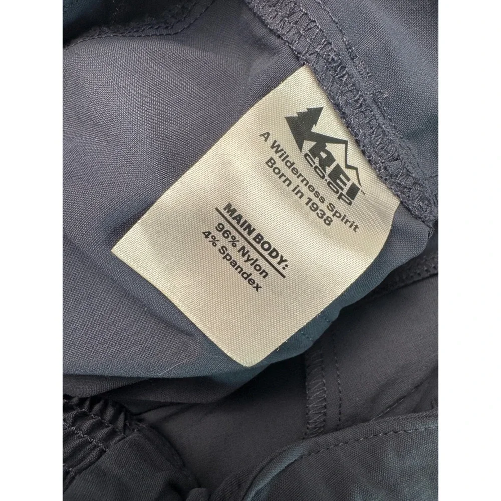 REI Co-op Girl Sahara Convertible Hiking Pants Gray Medium 10-12 Zip Off Outdoor